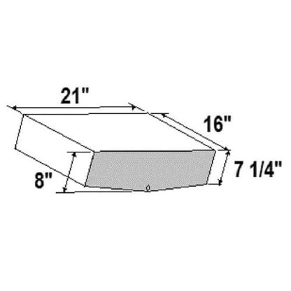 RV Waste Water Tank 11.3 GAL (FR77-5300)