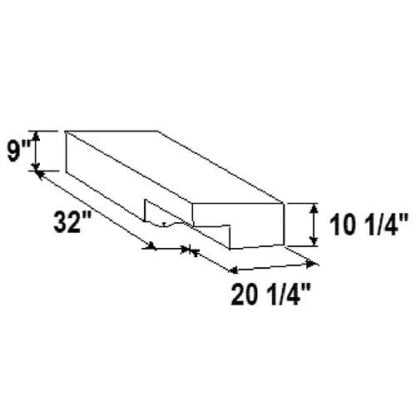 RV Waste Water Tank 22 GAL (FR77-5560)