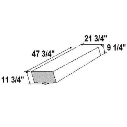 RV Waste Water Tank 38 GAL (FR77-6250)