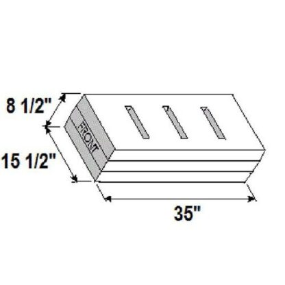 RV Fresh Water Tank 19.0 GAL (FR88-0270)