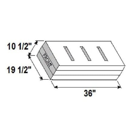 RV Fresh Water Tank 24.3 GAL (FR88-0280)