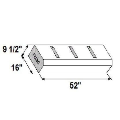 RV Fresh Water Tank 23.8 GAL (FR88-0460)