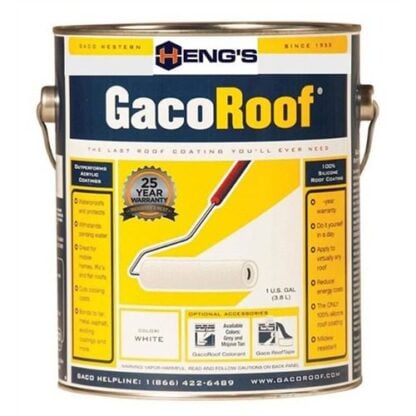 Gaco Roof 1 Gallon Roof Coating for EPDM