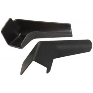 Rain Gutter Spout - Black 2 Pack