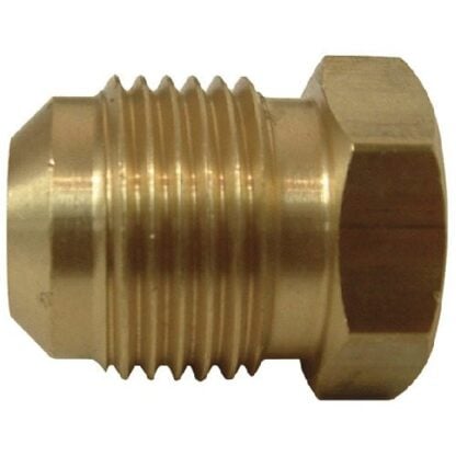 3/8 Flare Brass Plug