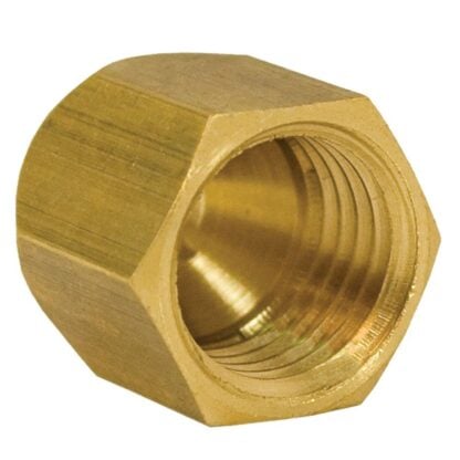 3/8 Flare Brass Cap