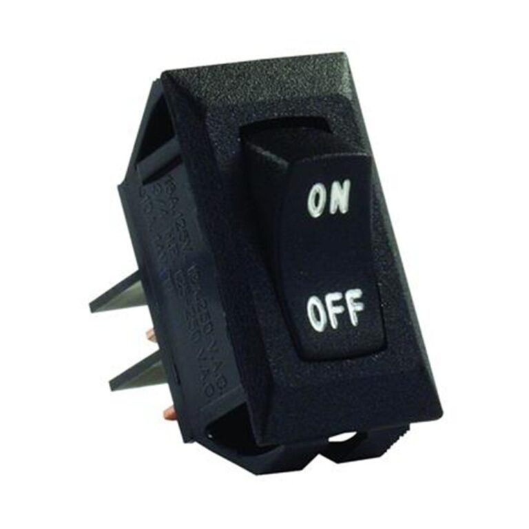 Black On/Off Switch - Edmonton RV Service