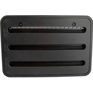 24″ Black Dometic Refrigerator Side Vent
