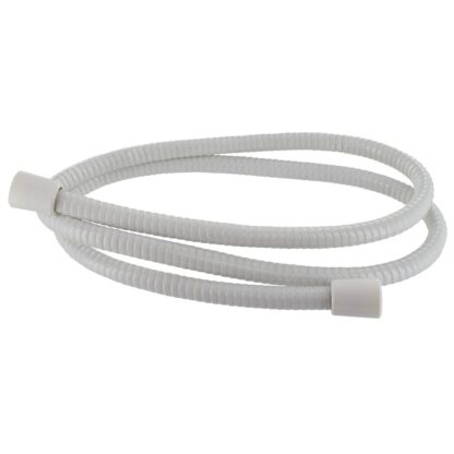 60" Phoenix Shower Hose - White Vinyl