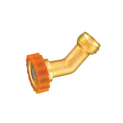 Hose Saver 45 Degree Brass