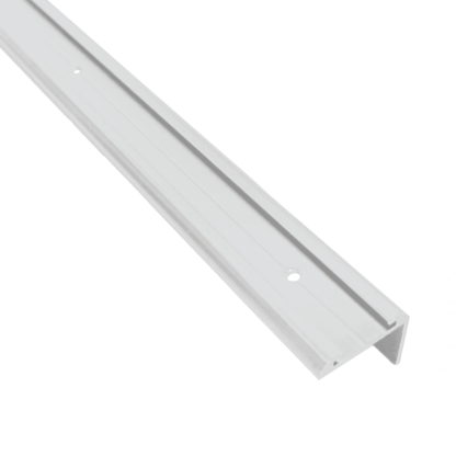 Wide Corner Trim Insert Molding, 1-1/4″ x 1″ x 16′, White