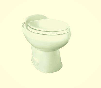 Aria Deluxe II High Profile Bone Toilet