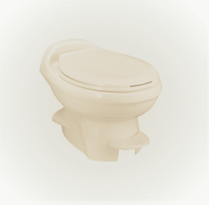 Aqua-Magic Style Plus Low Profile Bone Toilet With Hand Spray