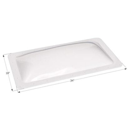 Icon RV Skylight 14" x 30" x 4" White