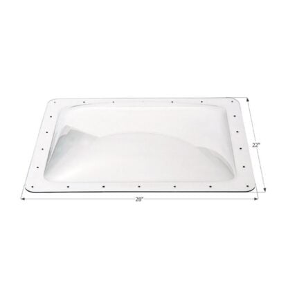 Icon RV Skylight 18" X 24" X 4" White