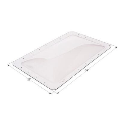 Icon RV Skylight 18″ X 30″ X 4″ Clear