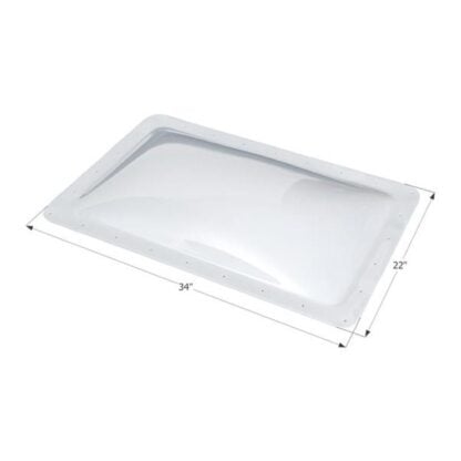 Icon RV Skylight 18" X 30" X 4" White