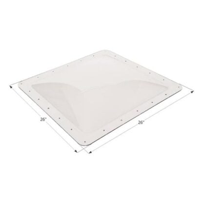 Icon RV Skylight 22" X 22" X 4" White