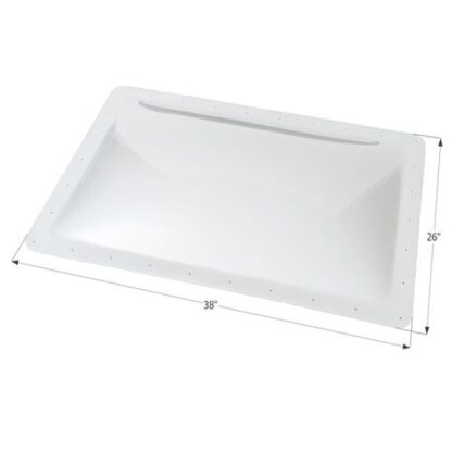 Icon RV Skylight 22" X 34" X 4" White