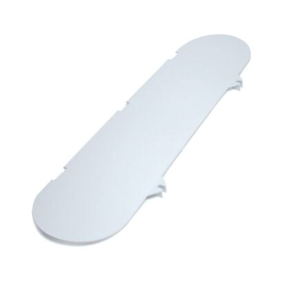 Propane Tank Cover Lid; Polar White; Hard Plastic