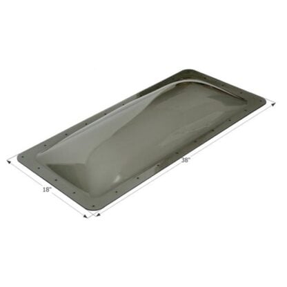 Icon RV Skylight 14" x 34" x 4" Smoke