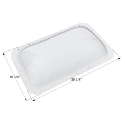 Icon RV Skylight 15.75" x 27" x 5.5" Clear