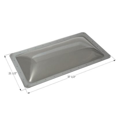 Icon RV Skylight 17.5" X 33.5" X 4" Smoke