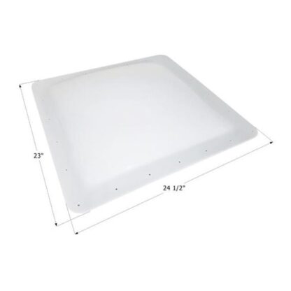 Icon RV Skylight 19" X 20.5" X 4.5" White