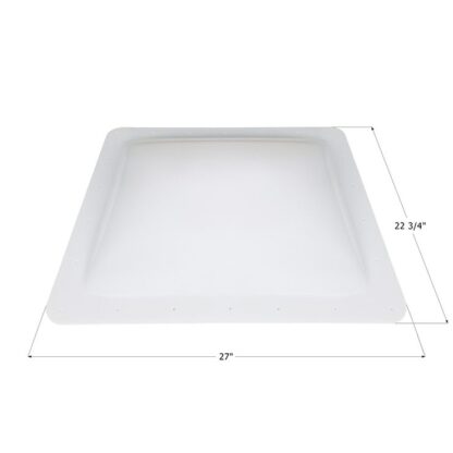 Icon RV Skylight 18.75" X 23" X 4" White