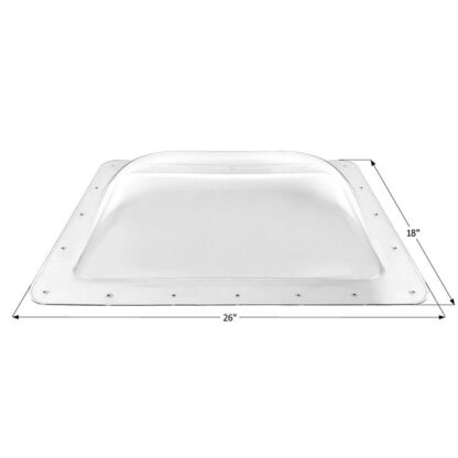 Icon RV Skylight 14" x 22" x 5" White