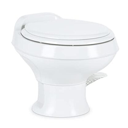 Dometic 301 Series Low Profile White Toilet