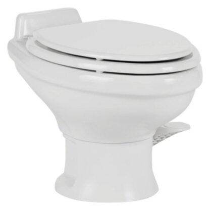 Dometic 320 Series Low Profile White Toilet