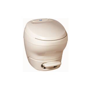 Aqua-Magic Bravura Low Profile Parchment Toilet w/Hand Sprayer