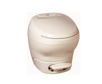 Aqua-Magic Bravura Low Profile Parchment Toilet w/Hand Sprayer