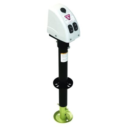 Bulldog A-Frame Tongue Jack – White (3500LB CAPACITY)