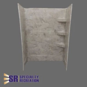 Specialty Recreation Printed Shower Walls 24 X 40 X 66 Grand Teton