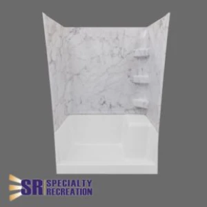 Specialty Recreation Printed Shower Walls 24 X 40 X 66 Smokey Mountain
