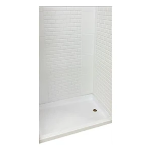 Specialty Recreation Shower Wall System - 24 X 40 X 67 White