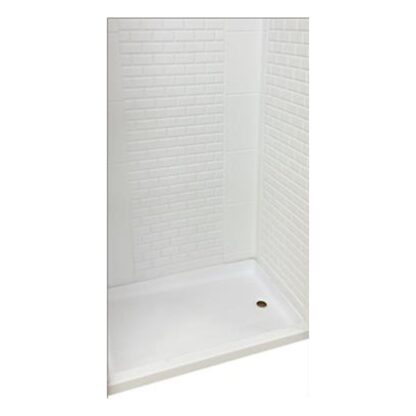 Specialty Recreation Shower Wall System - 24 X 36 X 67 White