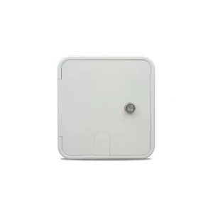 Thetford Locking Cable Hatch Polar White - 6 7/8" X 6 3/8"