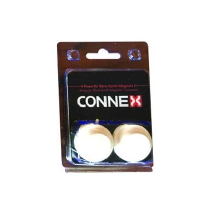 CONNEX Rubberized Magnets White