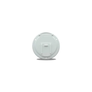 Round Cable Hatch Polar White - Large