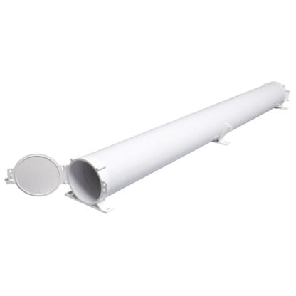 Adjustable Sewer Hose Carrier - 50" to 94" White