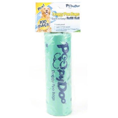 Crown Products Poopy Doo Doggy Poo Refill Bag Roll - 100 ct.