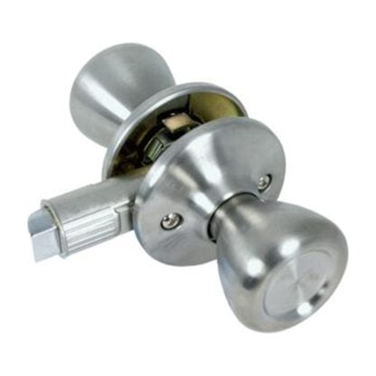 Passage Door Latch Set - Stainless Steel