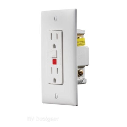 White Speedwire GFI Receptacle