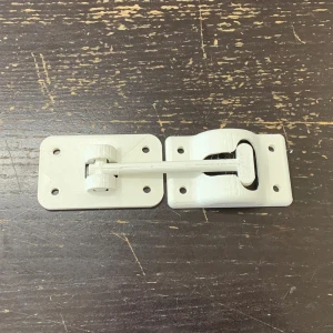 6" Super Door Holder - Straight/White