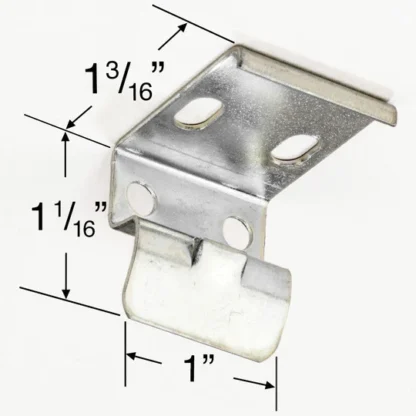 RV Day/Night Pleated Shade Mounting Bracket with 1" Headrails