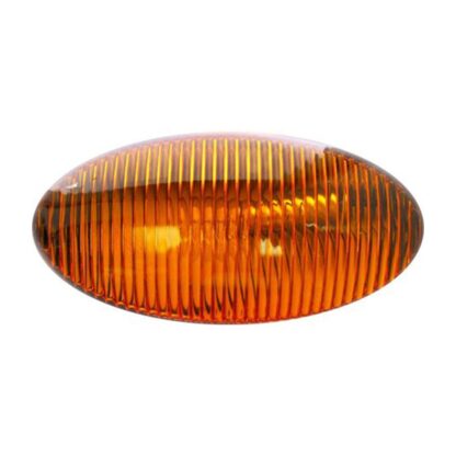 Porch Light Lens - Amber / Oval