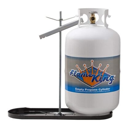 Propane Dual Tank Rack Kit 20lbs - White